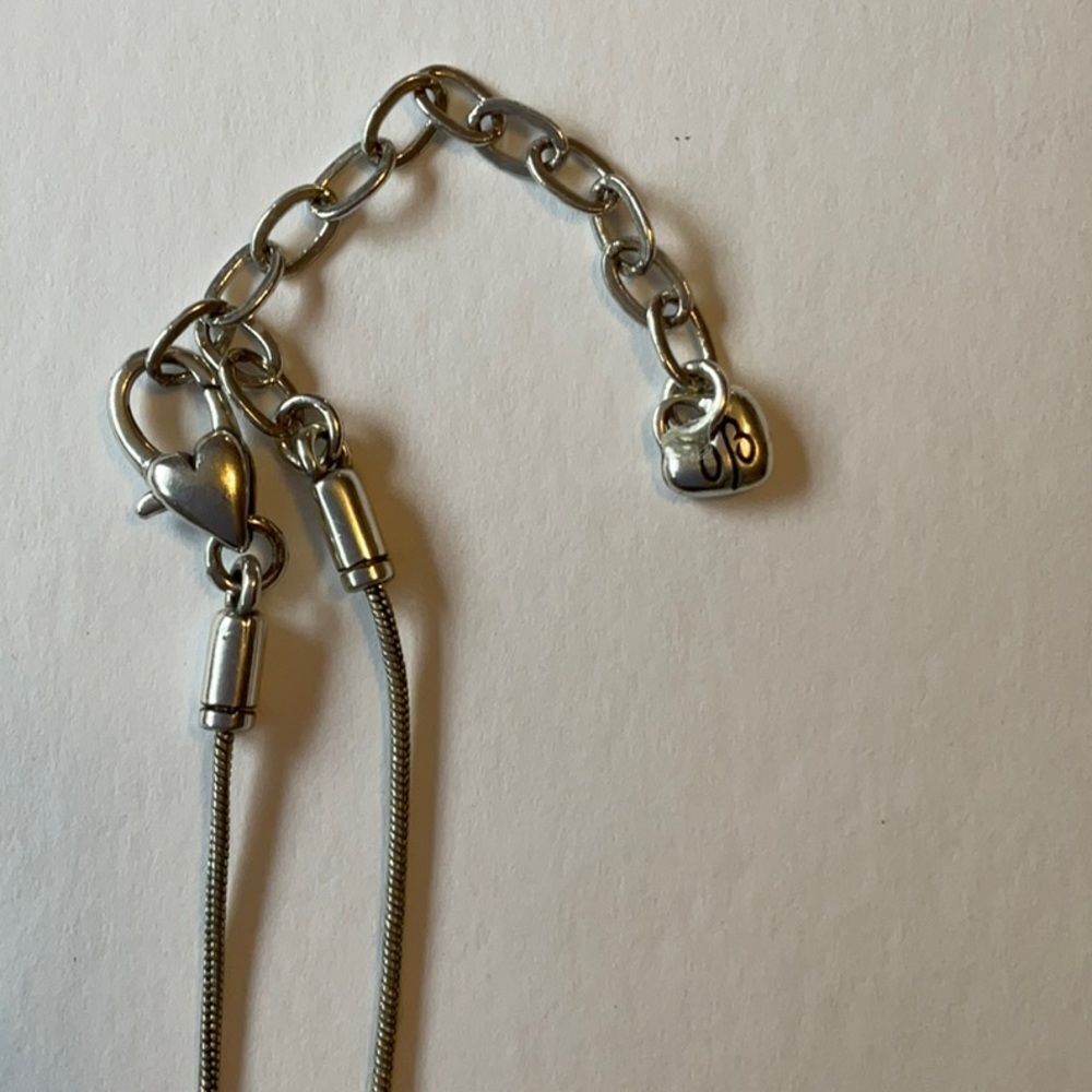 Brighton Silver Necklace‎ Single Stone - Picture 5 of 8